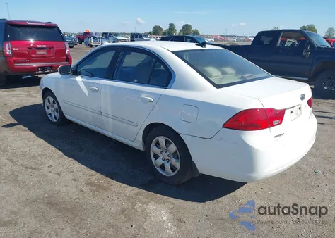 2009 Kia Optima Lx z USA, uszkodzony, nr VIN KNAGE228295367607